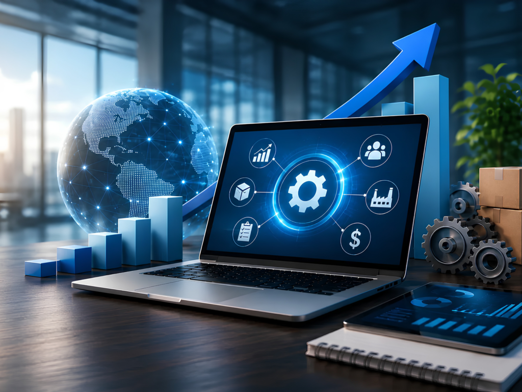ERP scalability for growing businesses with expanding users, data, and operations